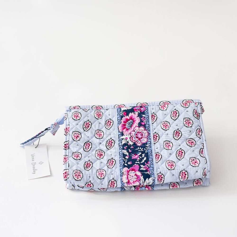 Vera Bradley Block Print Cosmetic Case